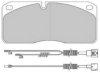 ABEX G6495 Brake Pad Set, disc brake